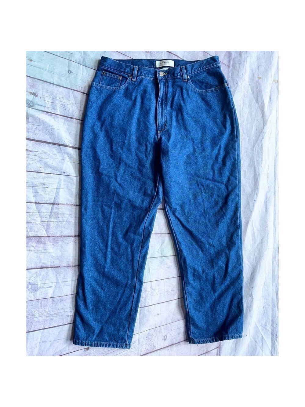 NWOT Women’s 18R LL Bean Lined Denim Blue Jeans